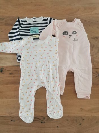 Lot pyjama été gémo