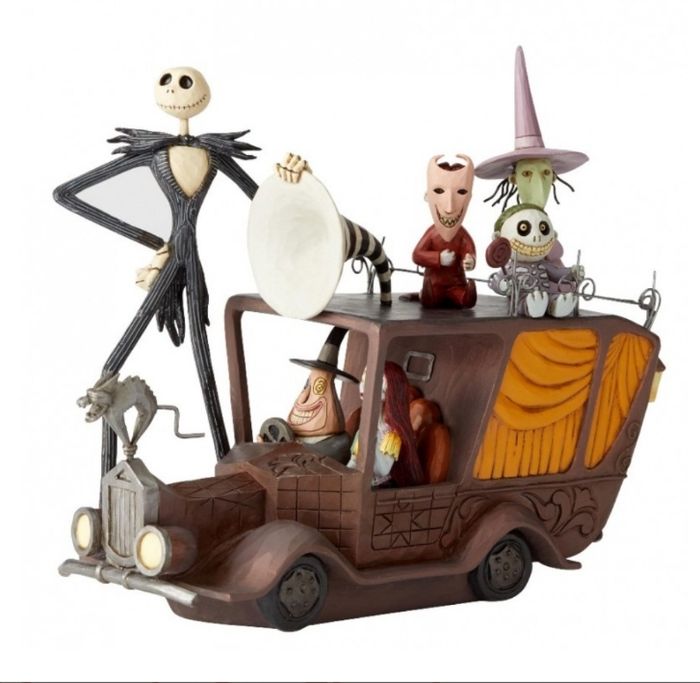 Figurine Voiture Du Maire L’étrange Noël De Monsieur Jack - Disney Traditions - photo numéro 3