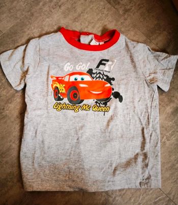 T-shirt bébé garçon 2 ans Cars