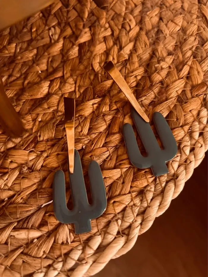 🌵 Boucles d’oreilles cactus – Grizzly Chéri 🌵 - photo numéro 2