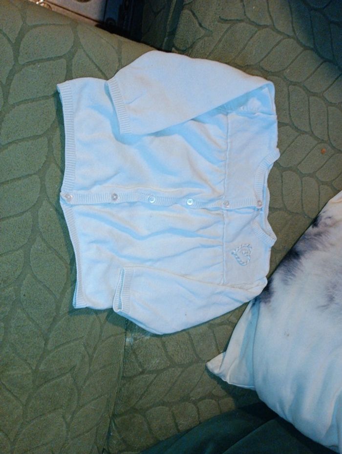 Gilet blanc Vertbaudet - photo numéro 2