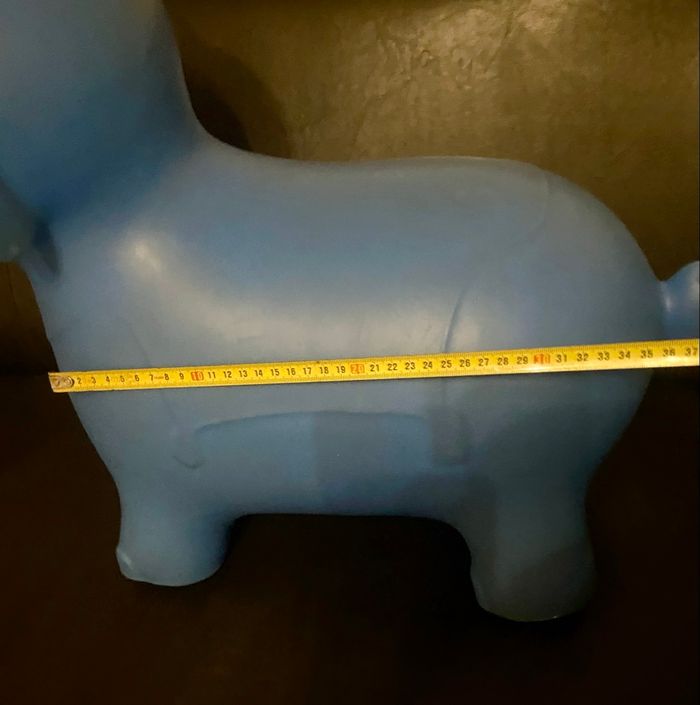 Éléphant sauteur »John »bleu - photo numéro 8