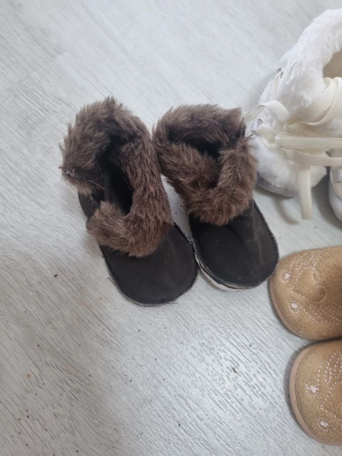 Chaussures bébé fourrées - photo numéro 2