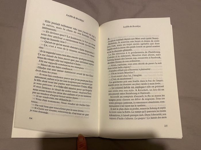 Livre guillaume Musso la fille de broo klyn - photo numéro 3