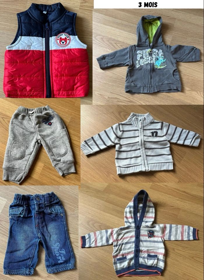 Lot vêtements 3 mois