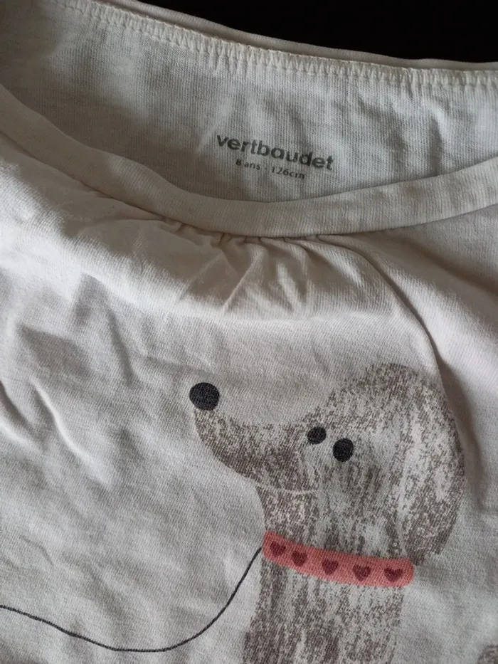 Tee-shirt manches longues fille 8 ans - photo numéro 4