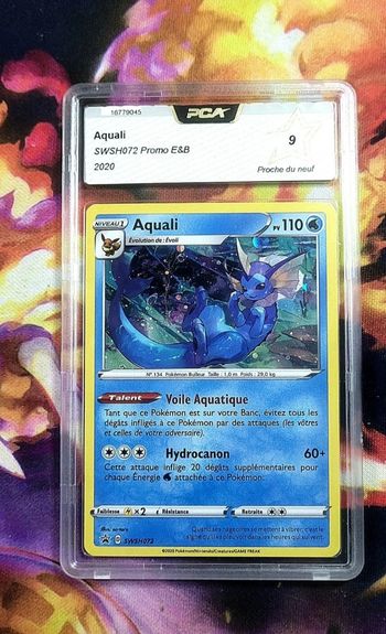 Aquali Holo Promo- Epée et Bouclier - SWSH072 - Carte Pokemon Neuve pca 9
