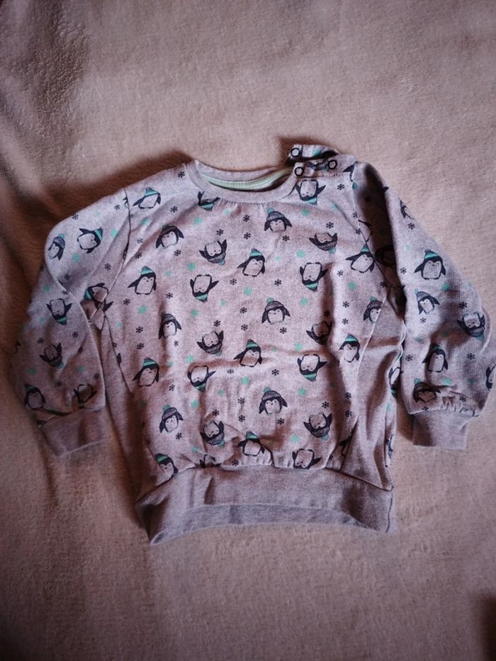 Pull pingouin taille 2 ans
