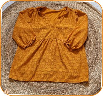 Blouse moutarde dorée - Très bon état - Taille M