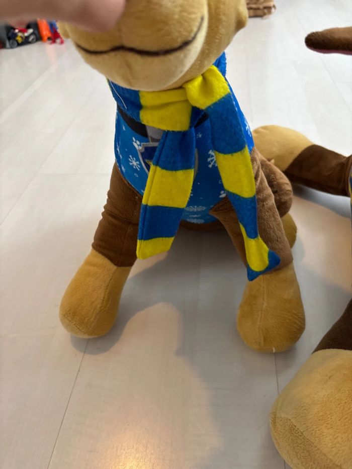 Lot de 2 grandes peluches paw patrol - photo numéro 7