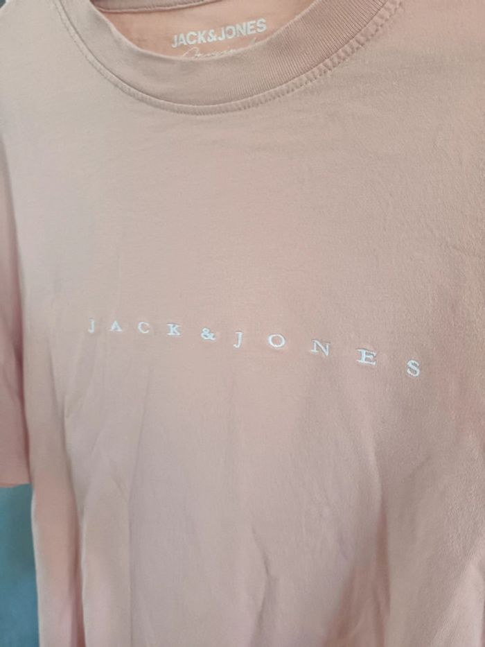 Tshirt Jack et Jones saumon L - photo numéro 2