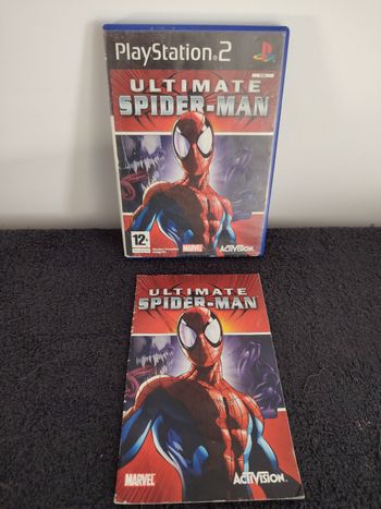 Boîtier Ultimate Spider-Man ps2