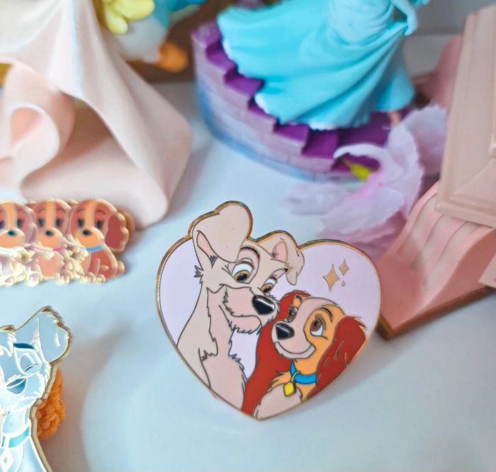 Pins Disney la belle et le clochard lady and the tramp fantasy