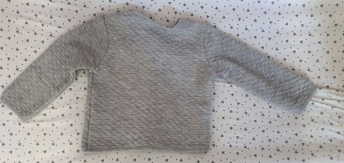 Gilet gris 24 mois fille - photo numéro 3