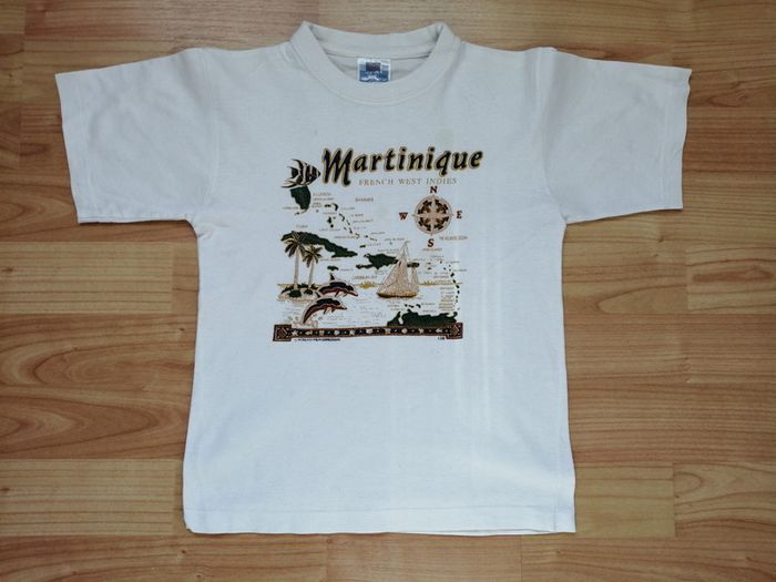 Tshirt Martinique 6 ans Européenne des cotons