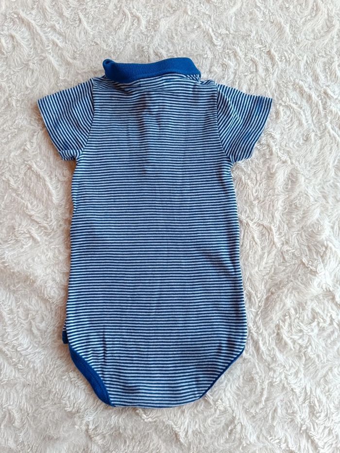 Body manches courtes Garçon 6 mois Petit bateau 100% coton - photo numéro 6