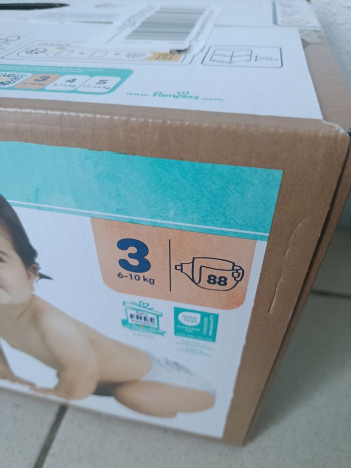 Couches Pampers harmonie  t3 - photo numéro 2