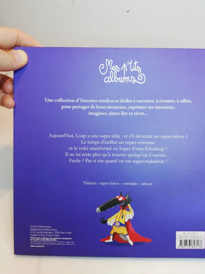 Le loup qui voulait être un super heros - photo numéro 8