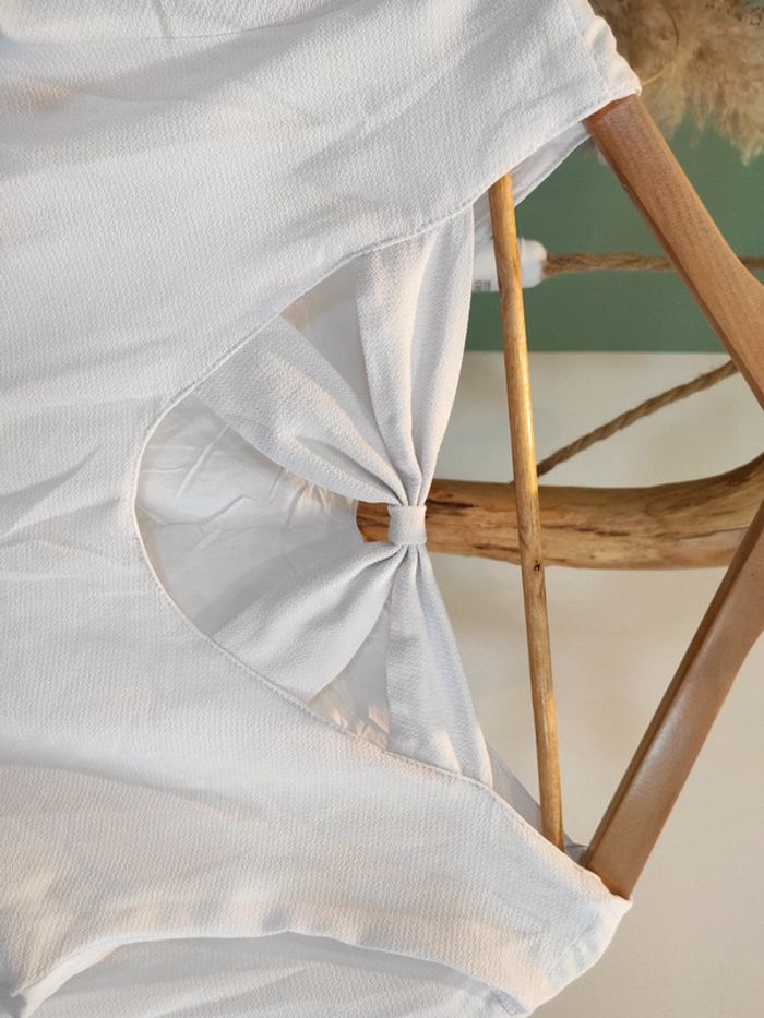 Blouse blanche scottage - photo numéro 3