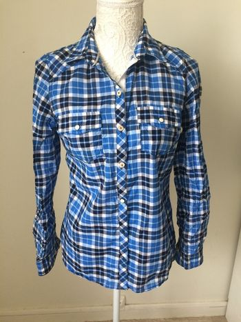 Chemise carreaux Zara taille M