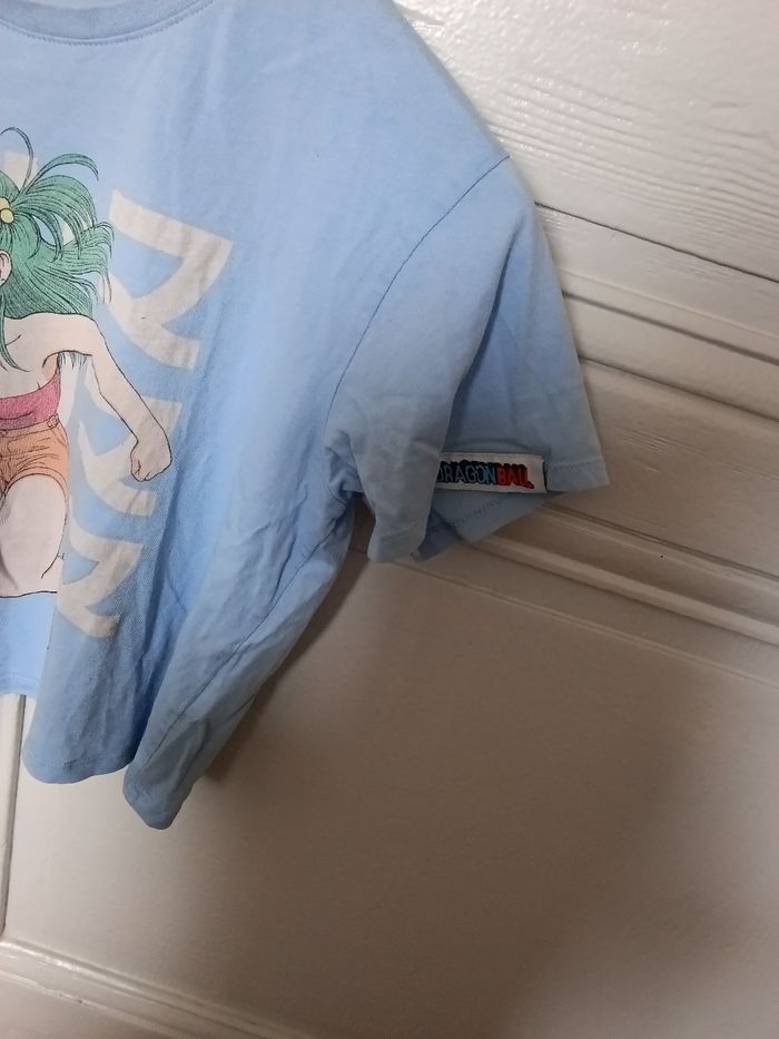 Tee-shirt dragon Ball bleu clair et multicolore - photo numéro 2