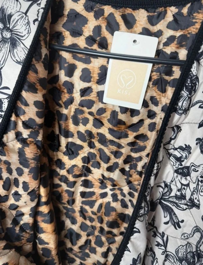 🍁 Magnifique veste longue à motifs - Léopard / kis2 - T/Xl 🍁 - photo numéro 7