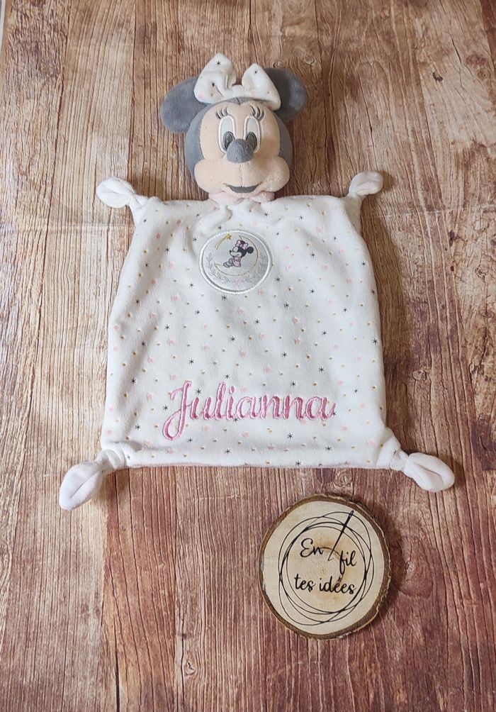 Doudou Minnie fille a personnaliser - photo numéro 4