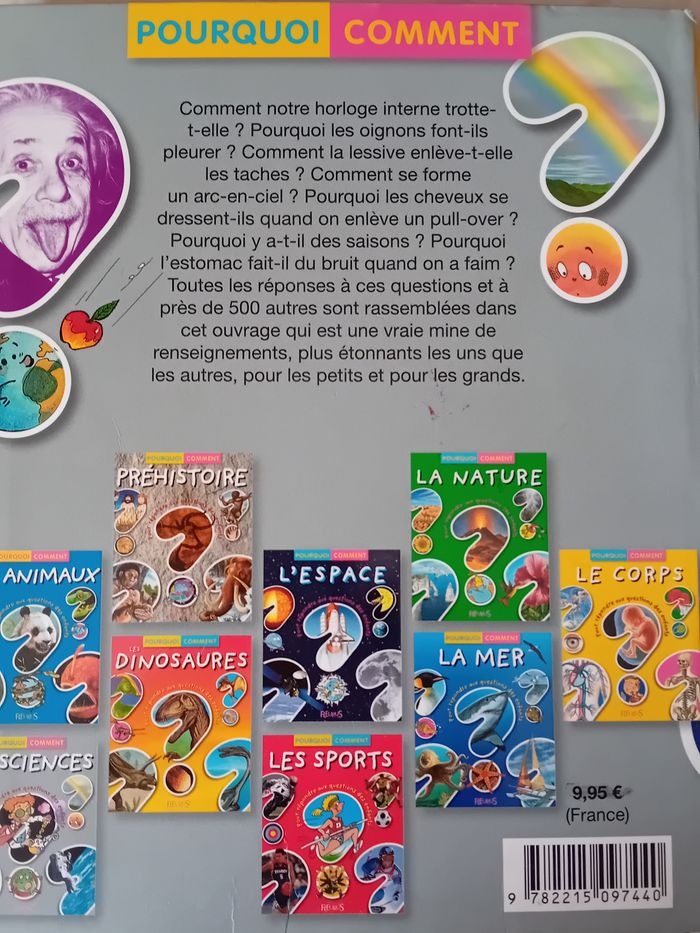 Livre "pourquoi comment" sur les sciences - photo numéro 2