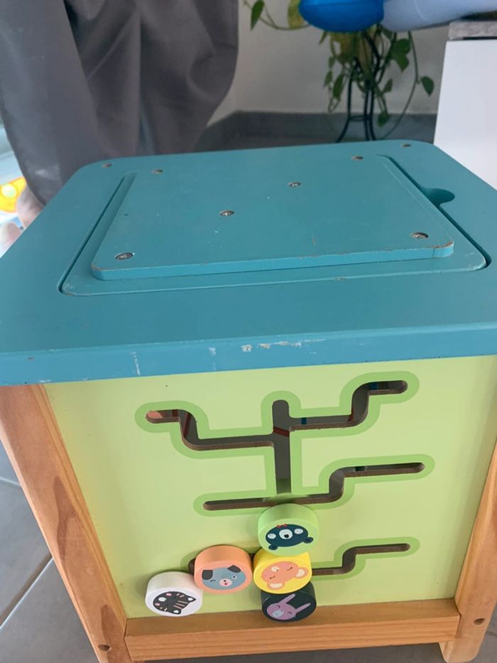 Grand cube d’activité en bois - photo numéro 6