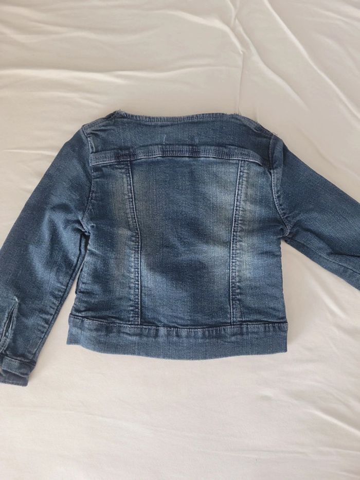 Veste en jean fille 3 ans - photo numéro 7