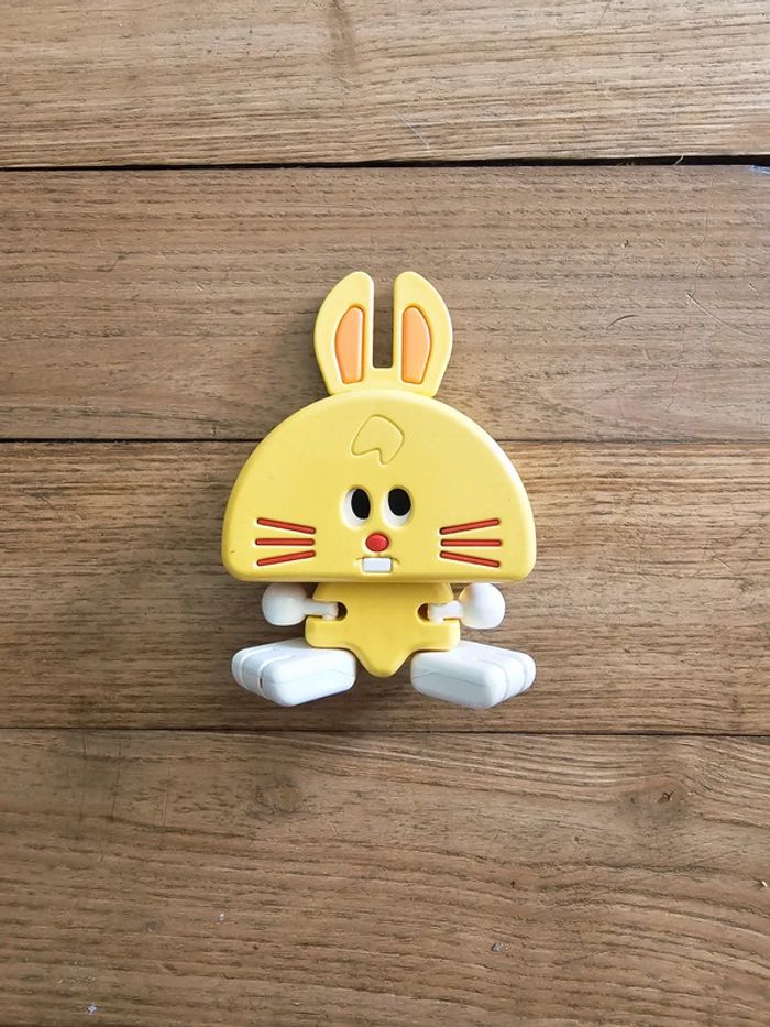 Jouet jeu Modul auto Tomy lapin jaune 1988 vintage