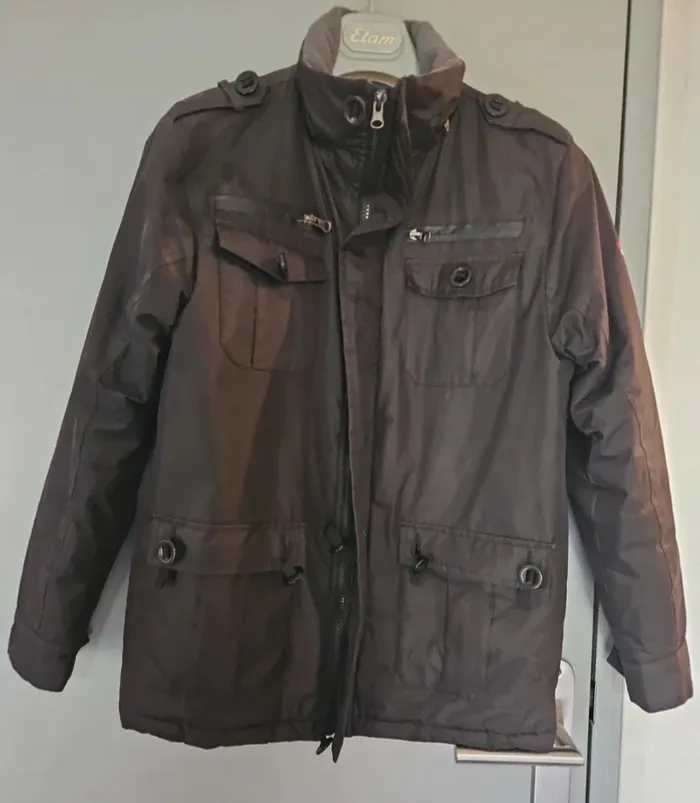 Parka garçon 12 ans doublée polaire- Exposure Fashion - photo numéro 4