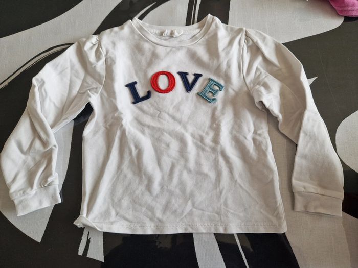 Pull sweat 6 ans orchestra blanc