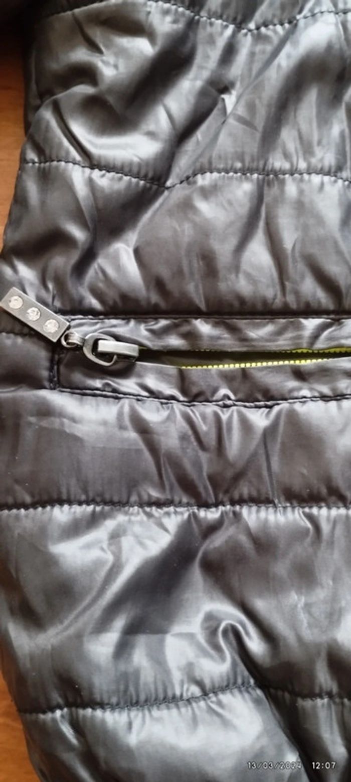 Veste zippée double face fille - photo numéro 2