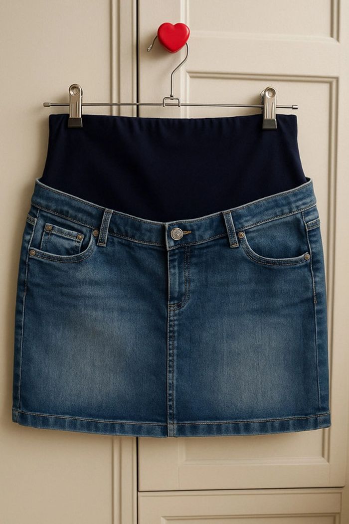 Jupe en jean de grossesse 🤰 Taille 38