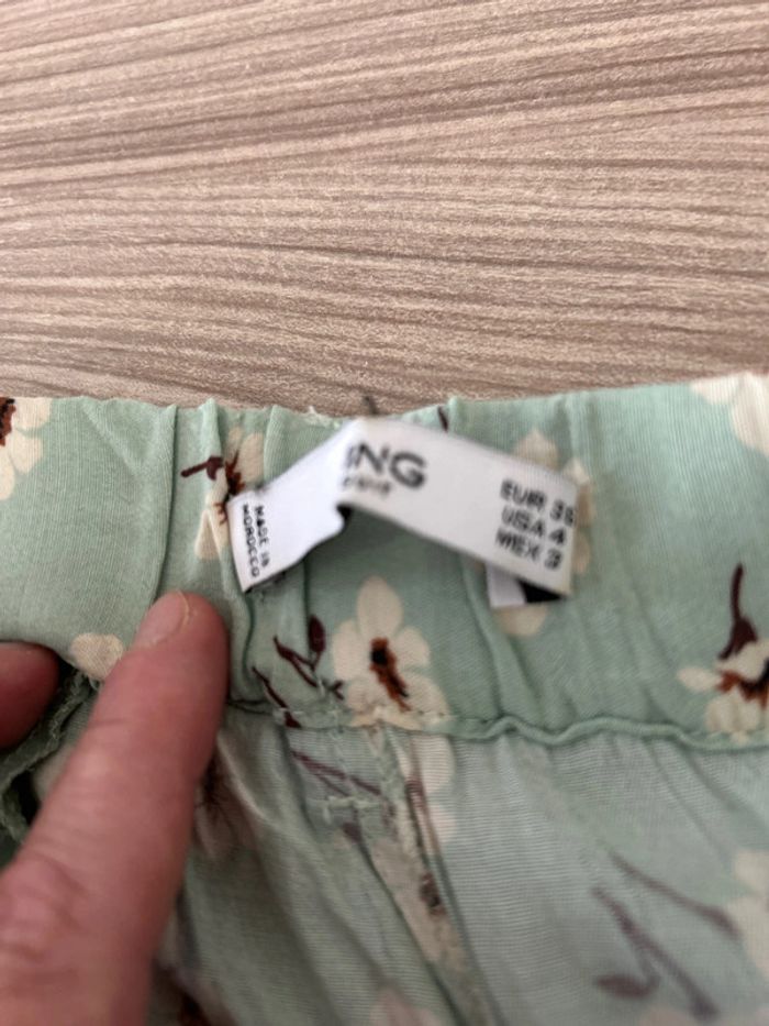 Pantalon fluide fleuri mango - photo numéro 3