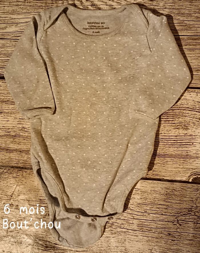 Lot de 2 Bodys manches longues Bout'chou - photo numéro 2