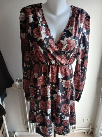 Robe fleuri taille L 