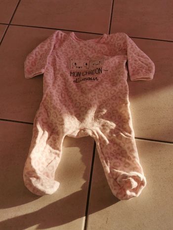 Pyjama velours 3 mois