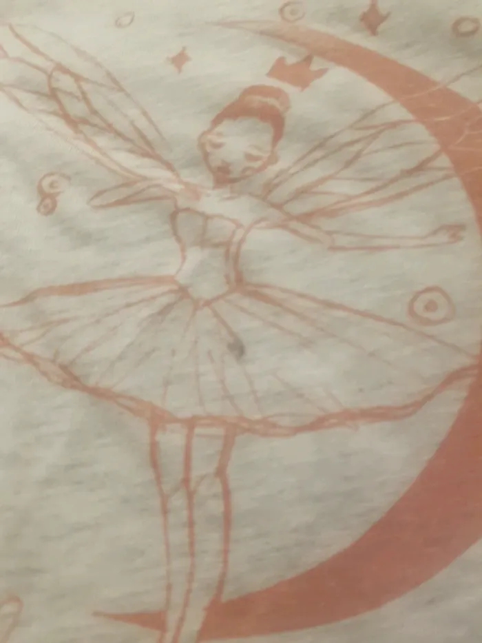 Tee shirt avec ballerine - photo numéro 2