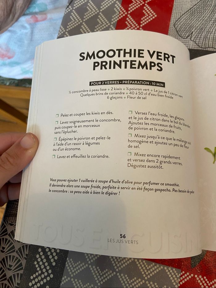 ~ Tous en cuisine ~ Jus détox & smoothies - photo numéro 3