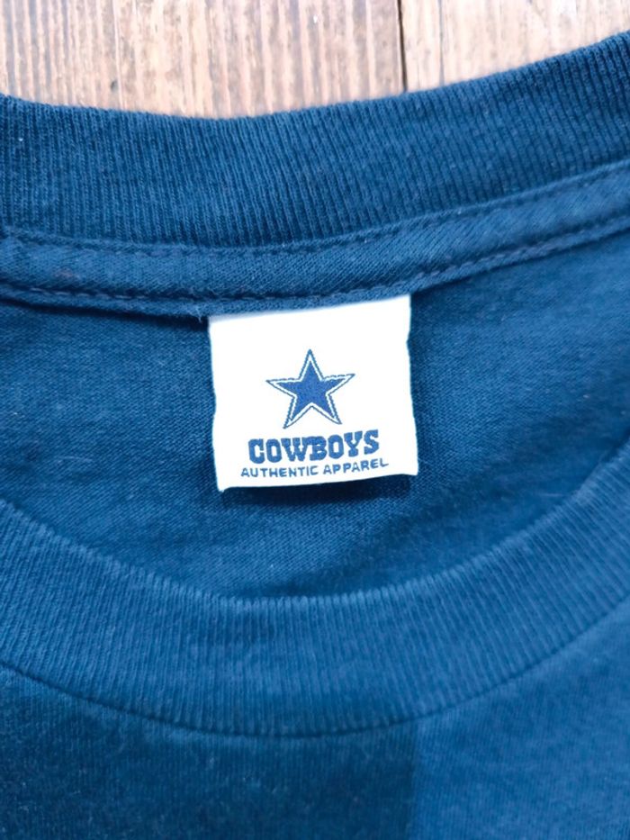 T-shirt manches courtes authentic vintage NFL dallas cowboys Bleu XL - photo numéro 4