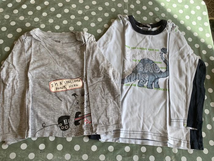 Lot TS chemises polos TS col roulés 2 ans - photo numéro 2