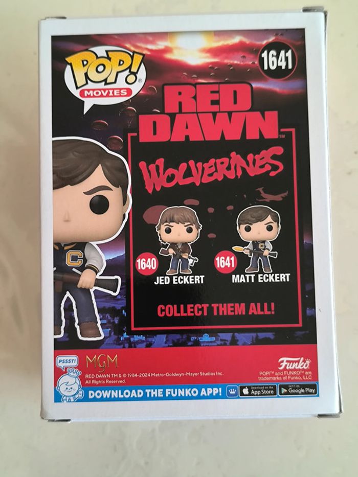 Funko Pop! Red Dawn Matt Eckert 1671 - photo numéro 4