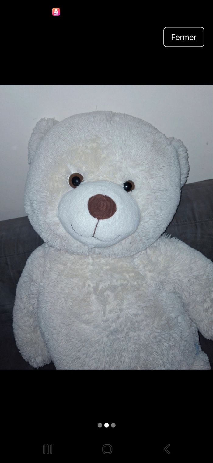 Ours en peluche géant - photo numéro 2