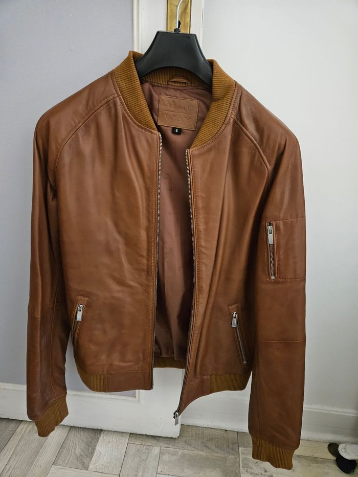 Veste en cuir de mouton - Usual Way - photo numéro 1