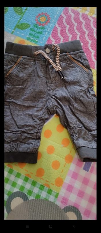 Pantalon bébé garçon 3 mois