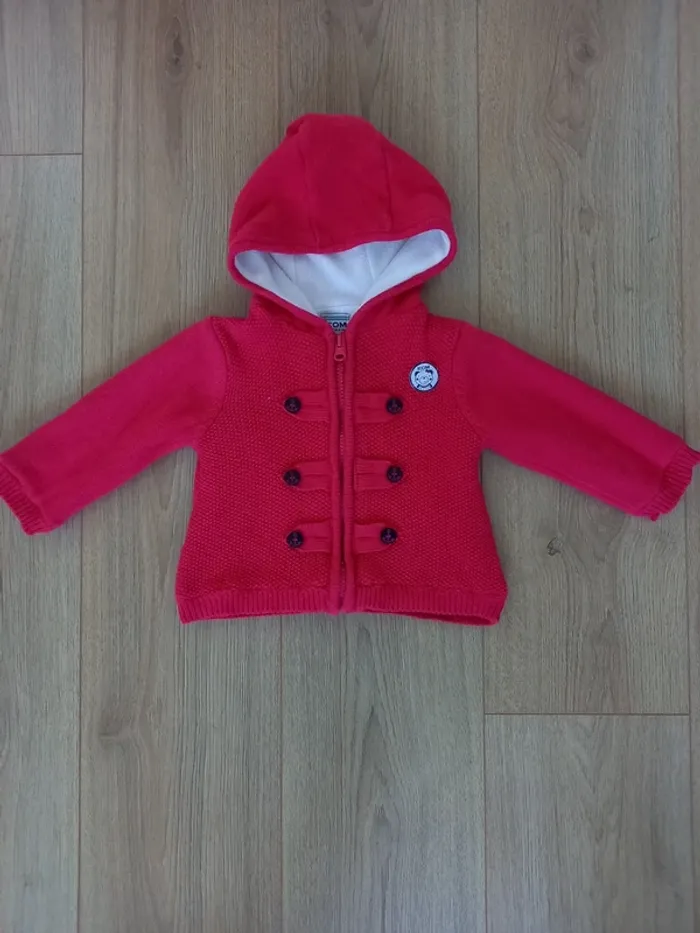 Veste chaude à capuche