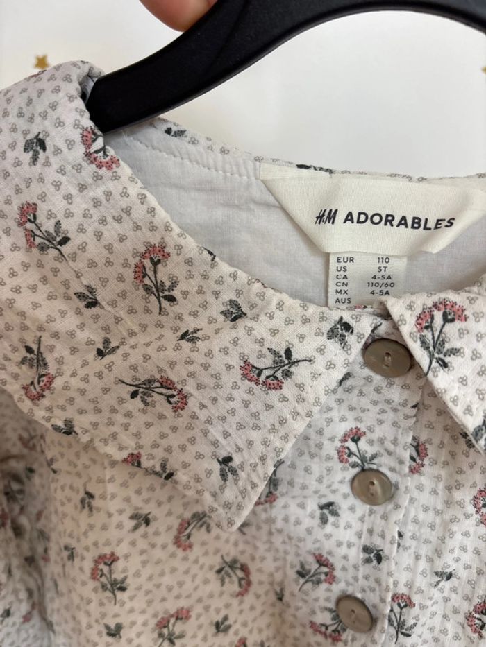 Robe H&M, taille 5 ans fille - photo numéro 2