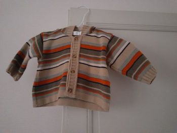 Gilet à capuche garcon